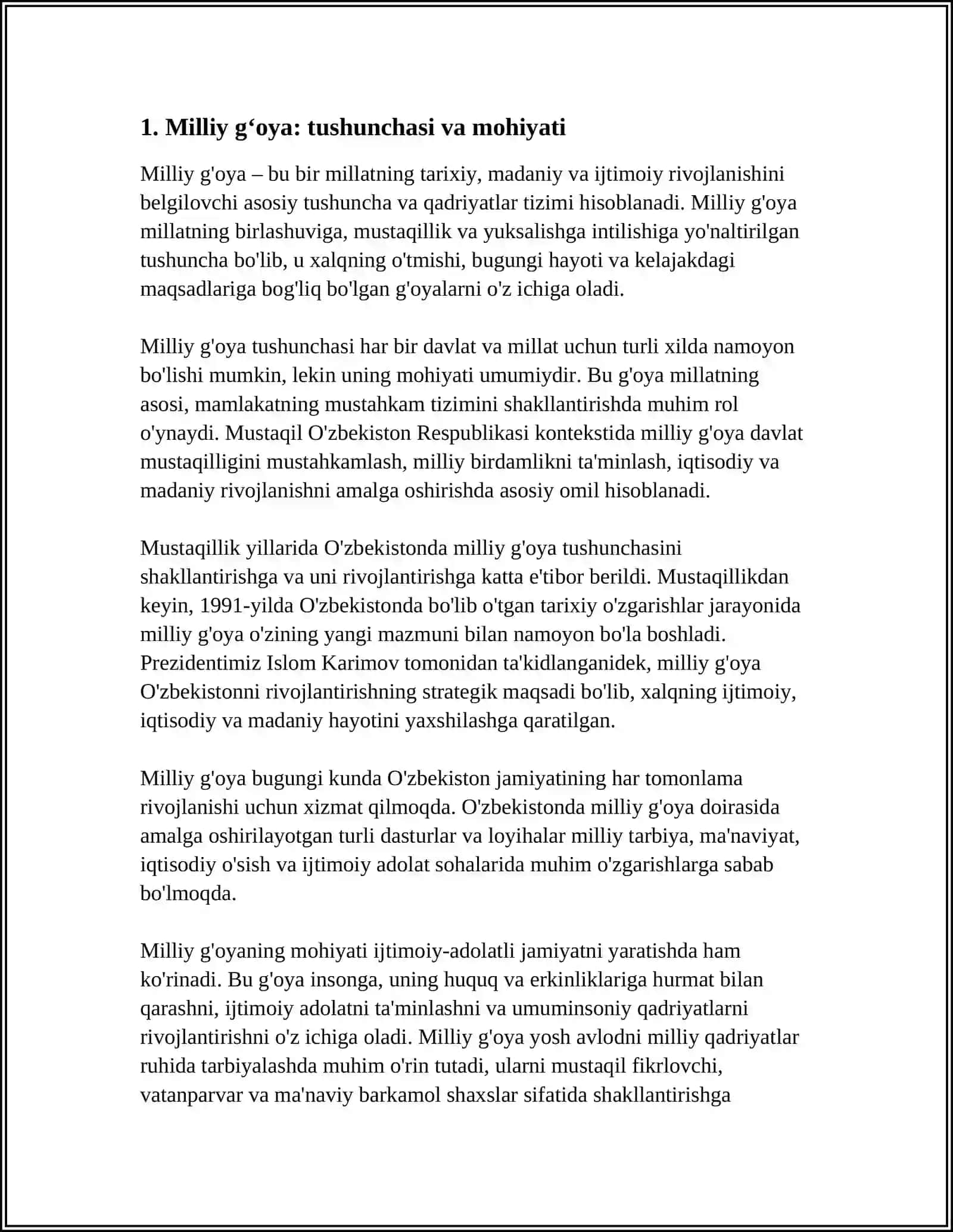 MILLIY GʻOYADA SIYOSIY INSTITUTLAR VA MAFKURALAR XILMA-XILLIGI TAMOYILI 4