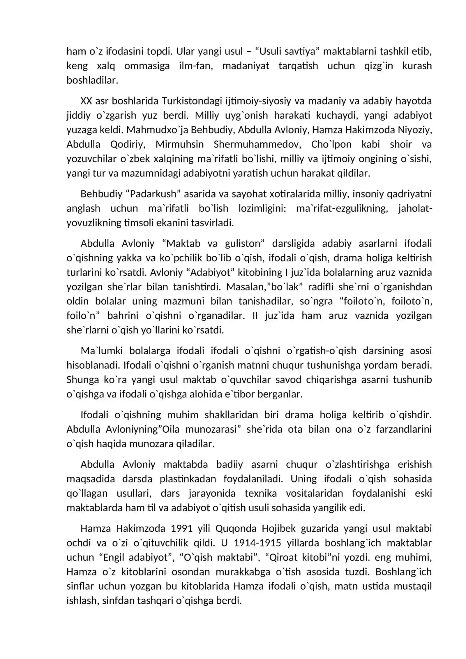 Yozmaishlarnitashkiletishmetodikasi 4
