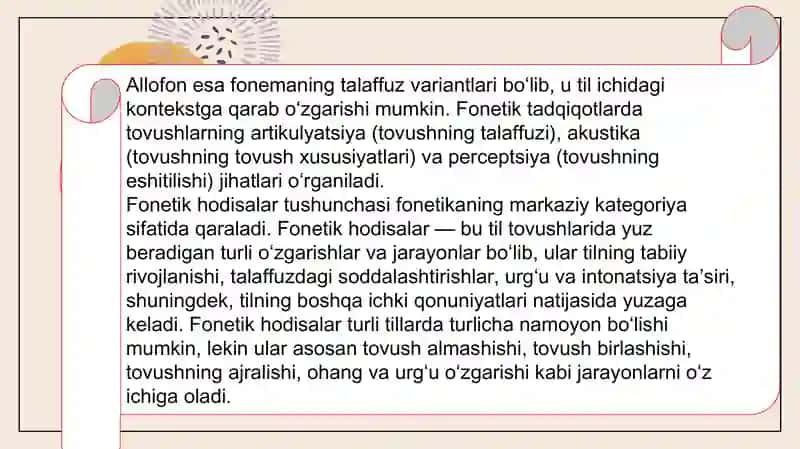 Turli tillardagi fonetikhodisalar va ularning o‘xshash va farqli xususiyatlari 4
