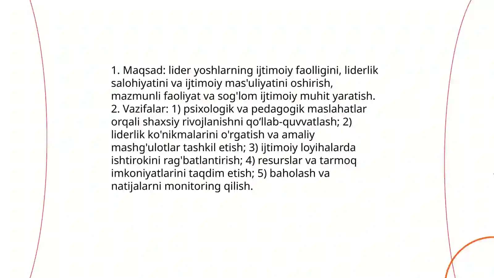 Lider va tashkilotchi yoshlarni ijtimoiy pedagogik qoʻllab quvvatlash 4