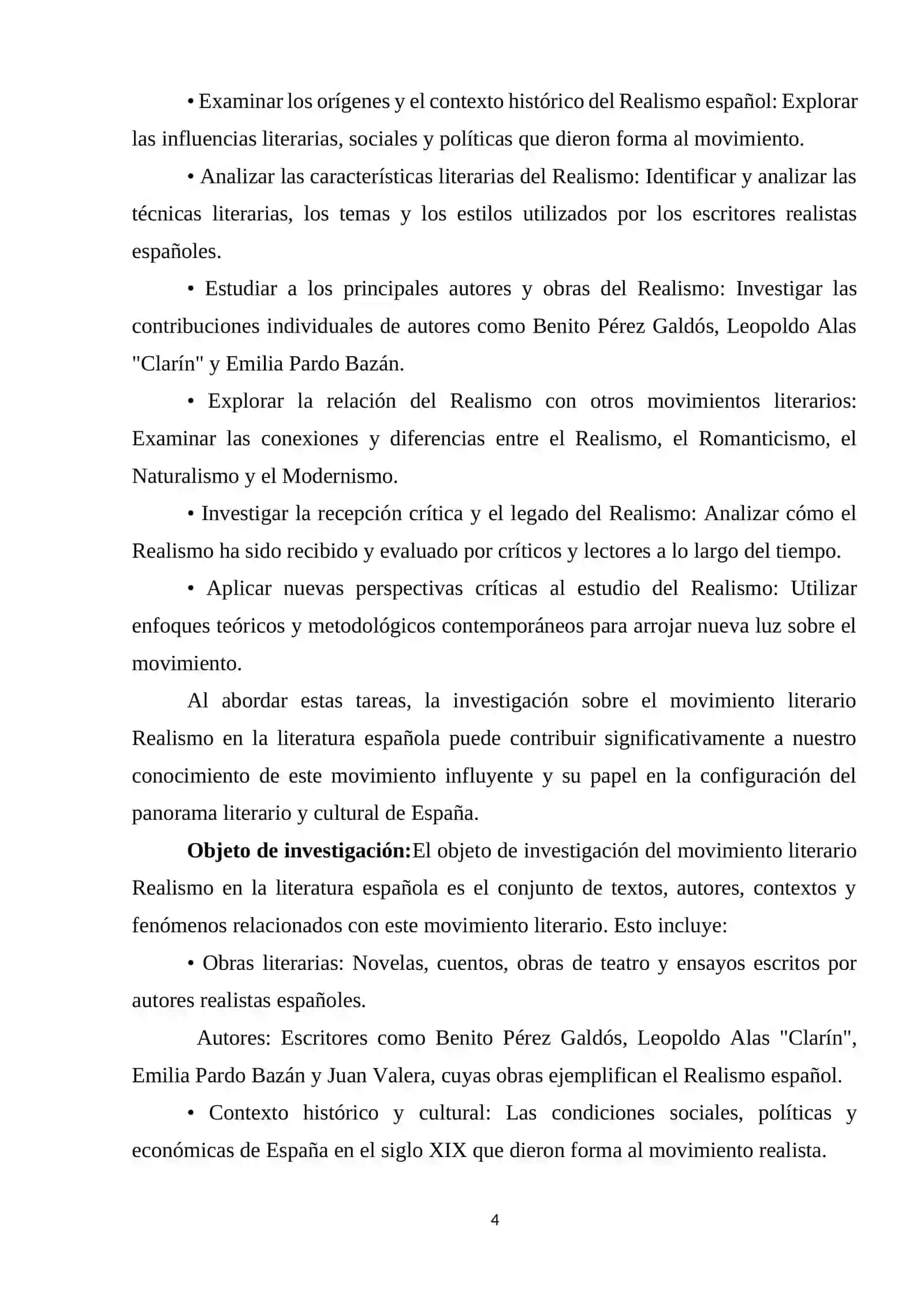 EL MOVIMIENTO LITERARIO DEL REALISMO EN LA LITERATURA ESPAÑOLA 4