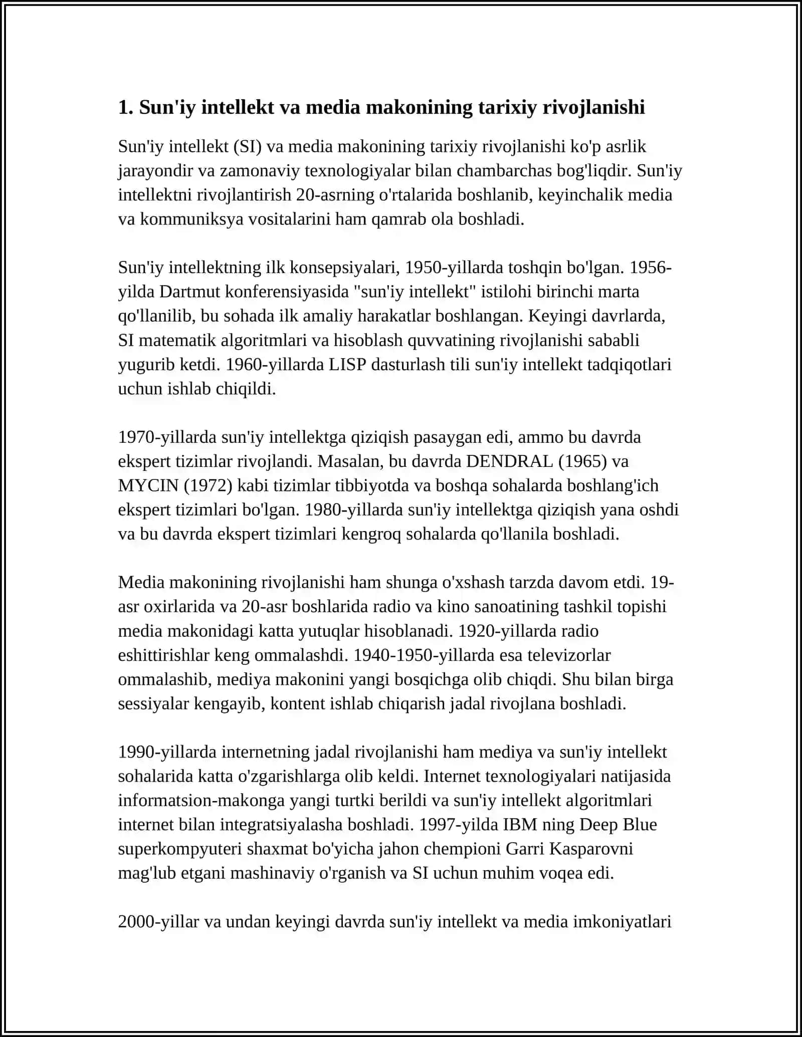 MEDIA MAKONDA SUN'IY INTELLEKT YANGI TARIX VA YANGI DUNYOQARASH 4