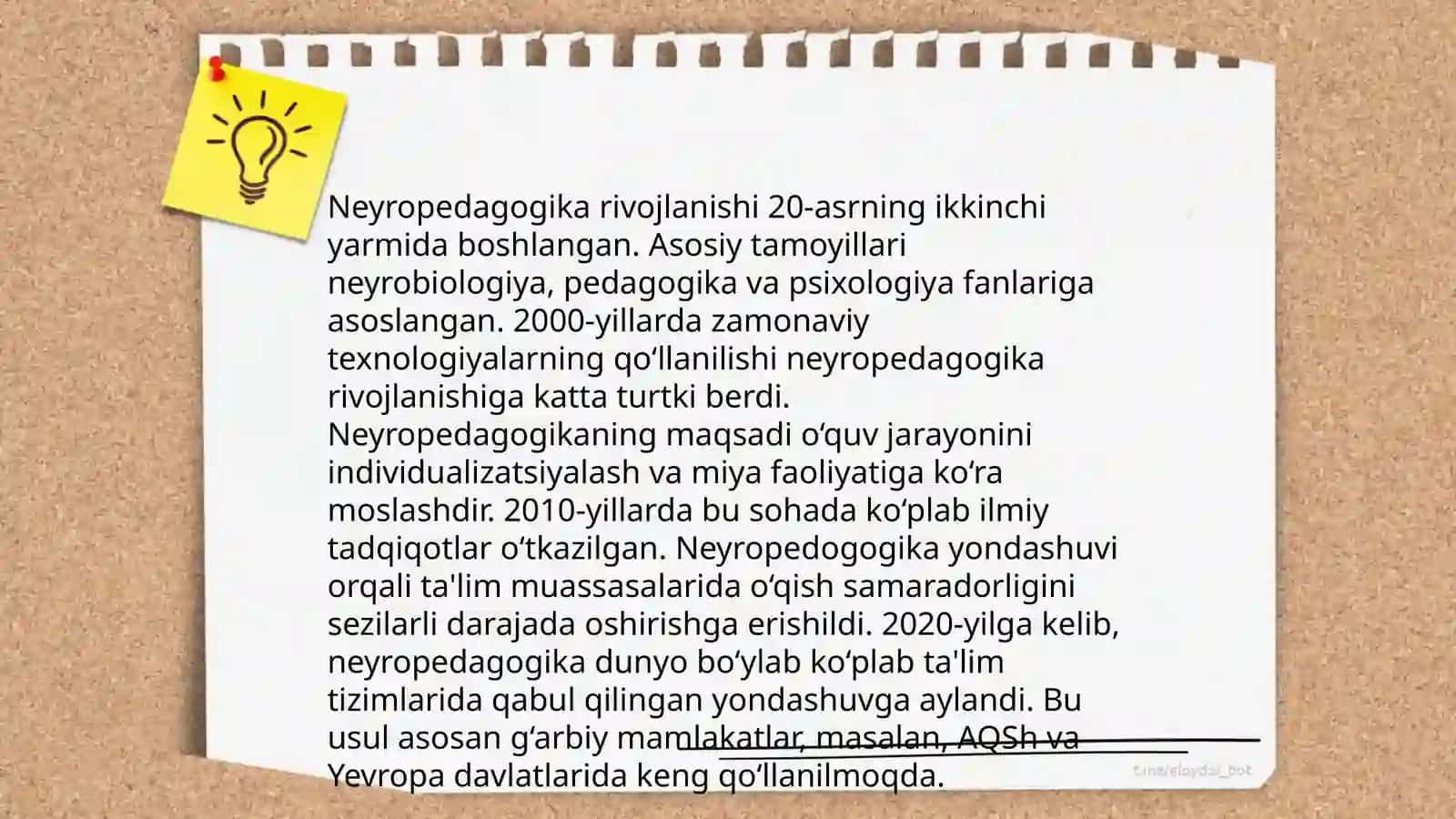 Neyropedagogik xususiyatlar 4