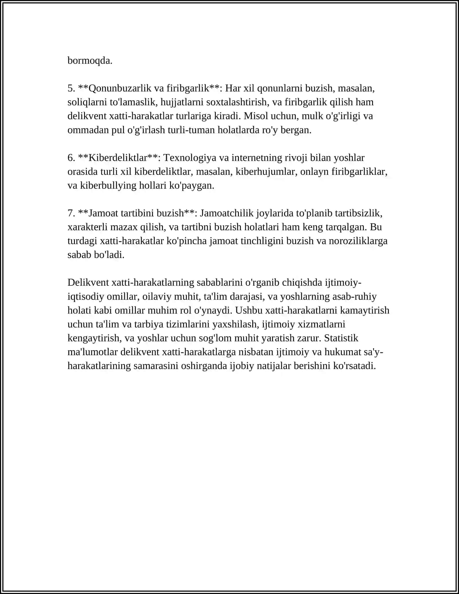 DELIKVENT XULQ ATVOR 4