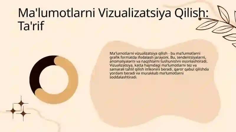 Ma'lumotlarni vizualizatsiya qilish 4