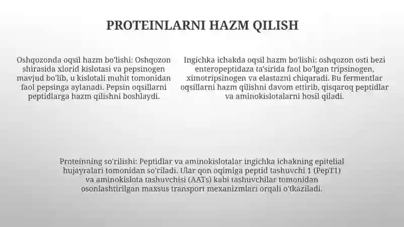 Oshqozon Ichak Tizimi Biokimyosi 4