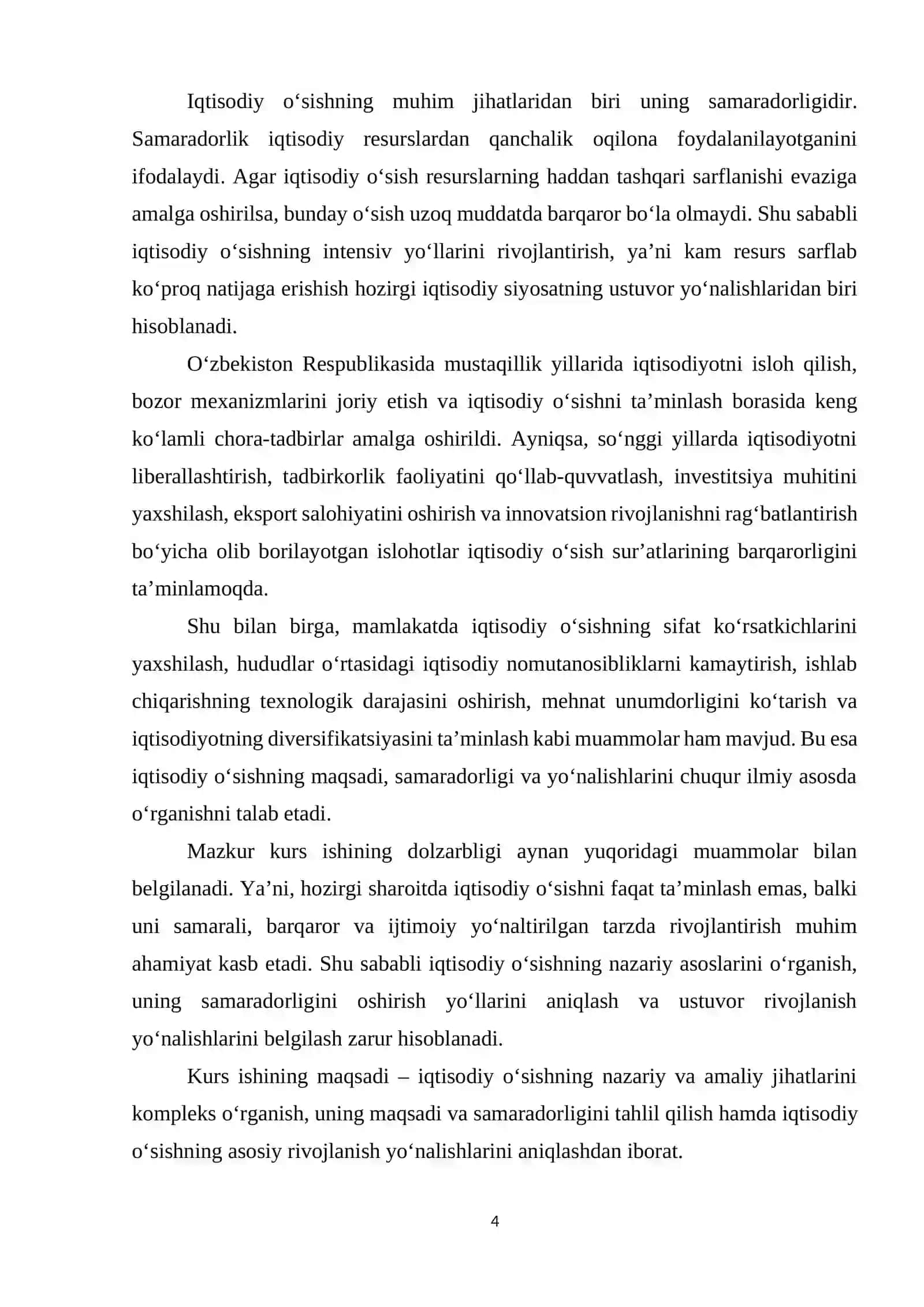 IQTISODIYOT NAZARIYASI 1,2 fanidan 4
