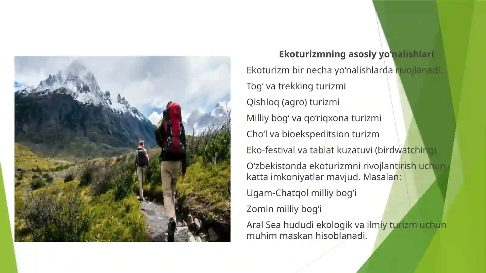 Turizm  statistikasining asosiy guruhlari va tuzilishi 4