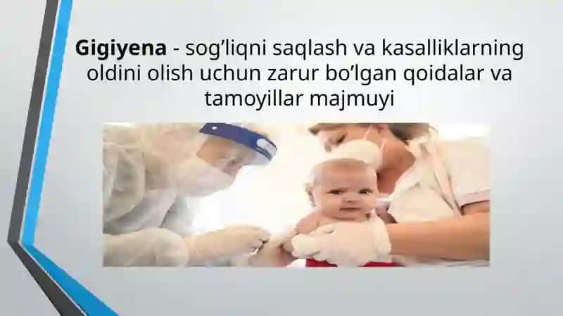 GIGIYENA FANINI O’RGANISH USULLARI HAQIDA TUSHUNCHA 4