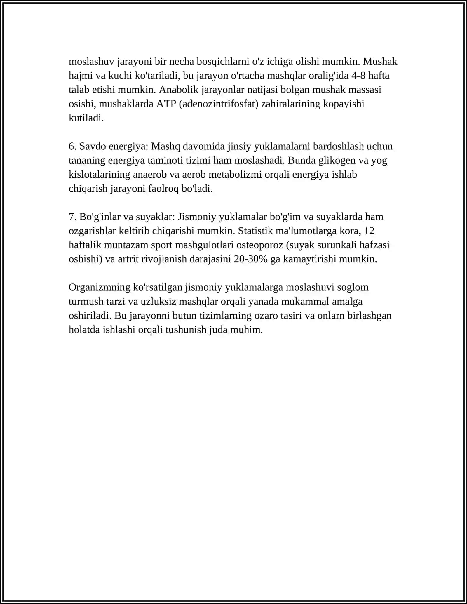 KEKSA BEMOR. KEKSA ORGANIZMNING FIZIOLOGIK XUSUSIYATI 4