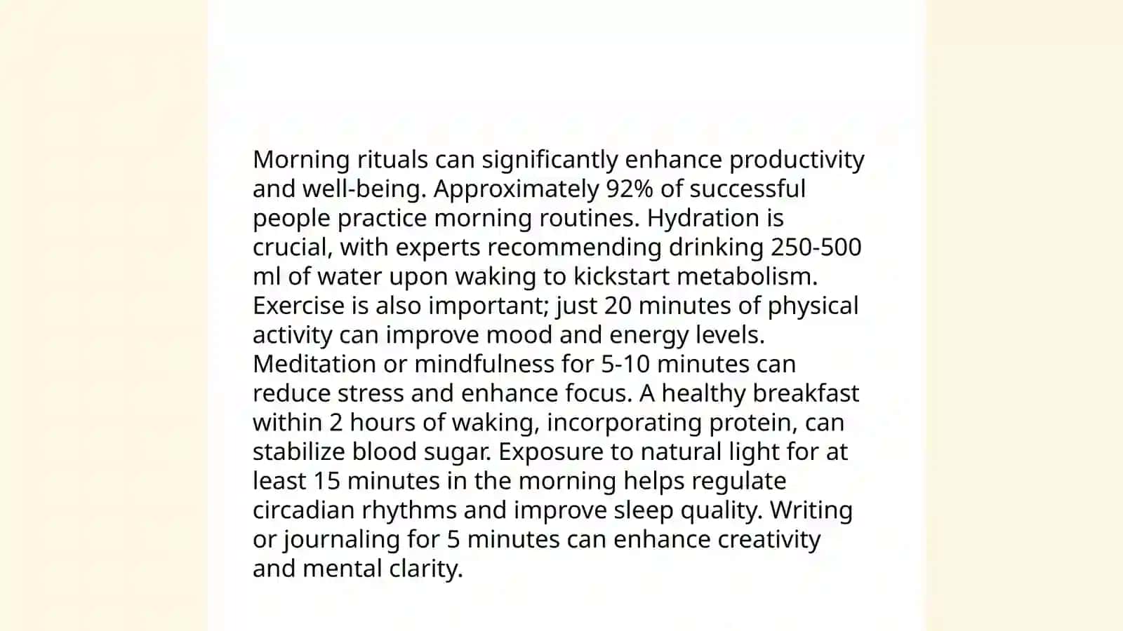 Expressing habit 4