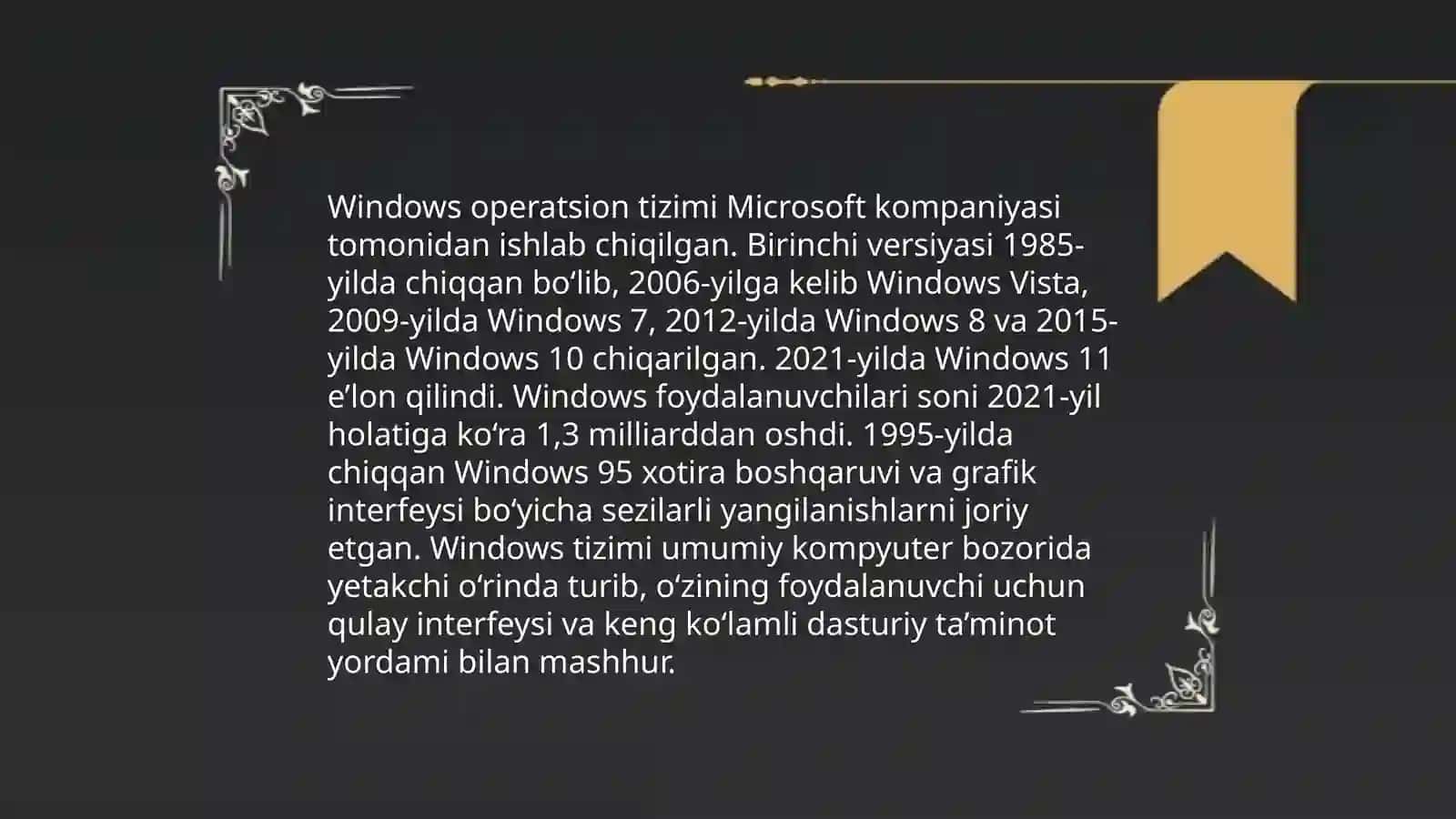 Ochiq kodli operatsion tizimlar 4