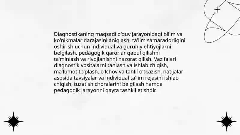 Pedagogika diagnostikasi 4
