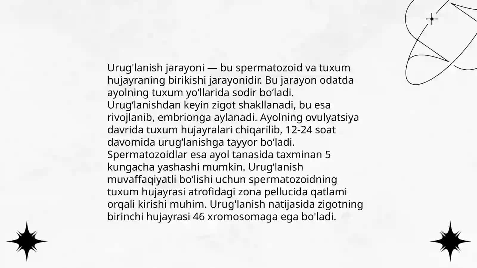 Umurtqali hayvonlarning kupayishi va rivojlanishi 4