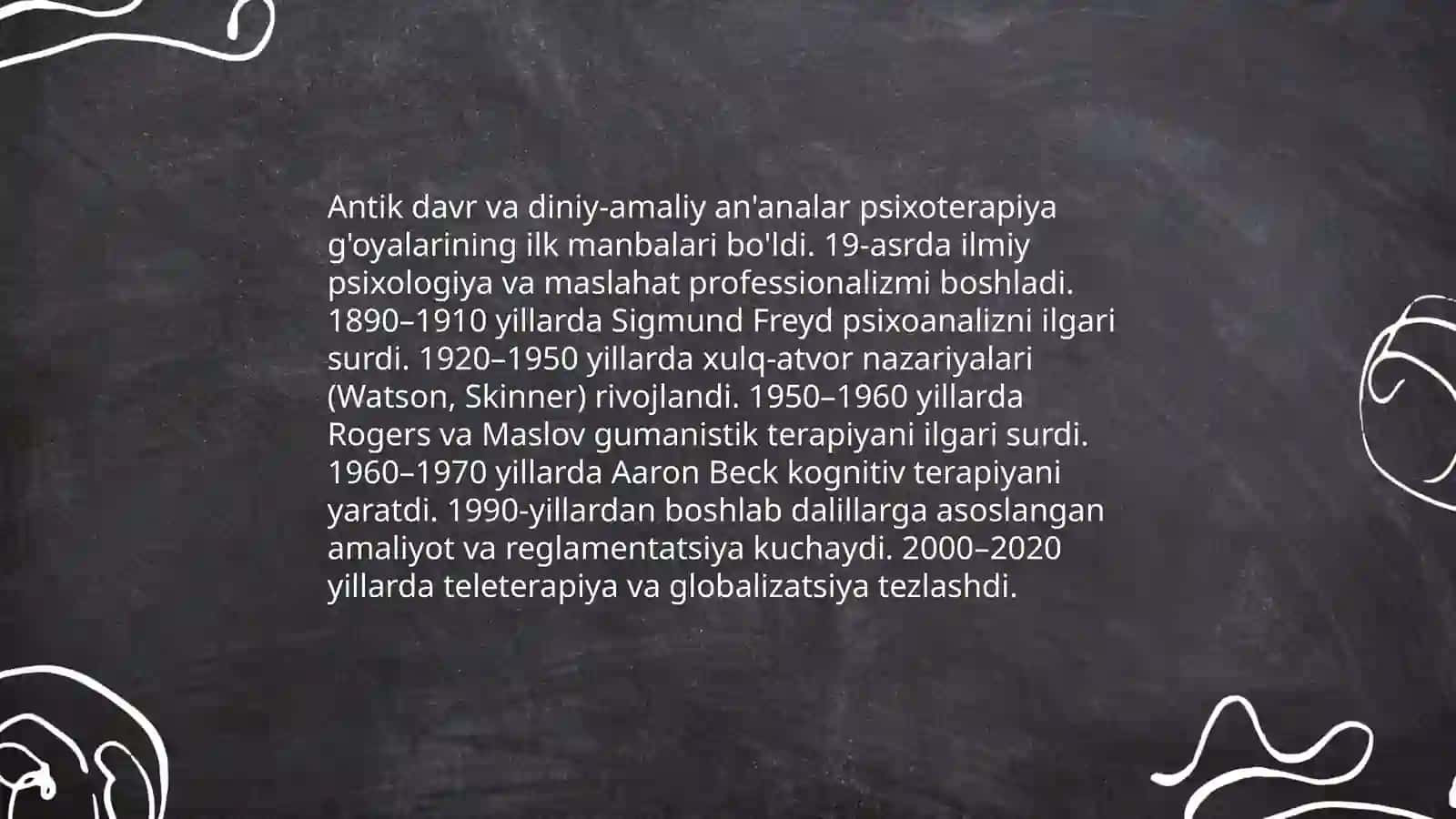 Psixologik maslahat va psixoterapiya haqida tushuncha 4