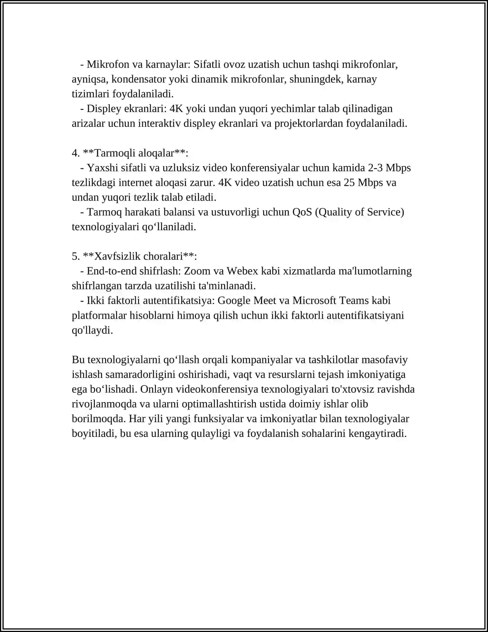 BOSHLANĢICH TA'LIM JARAYONIDA ONLAYN VEDIO KONFERINSIYA VA VIRTUAL TA'LIMNI TASHKIL ETISHDAGI KREATIVLIK 4