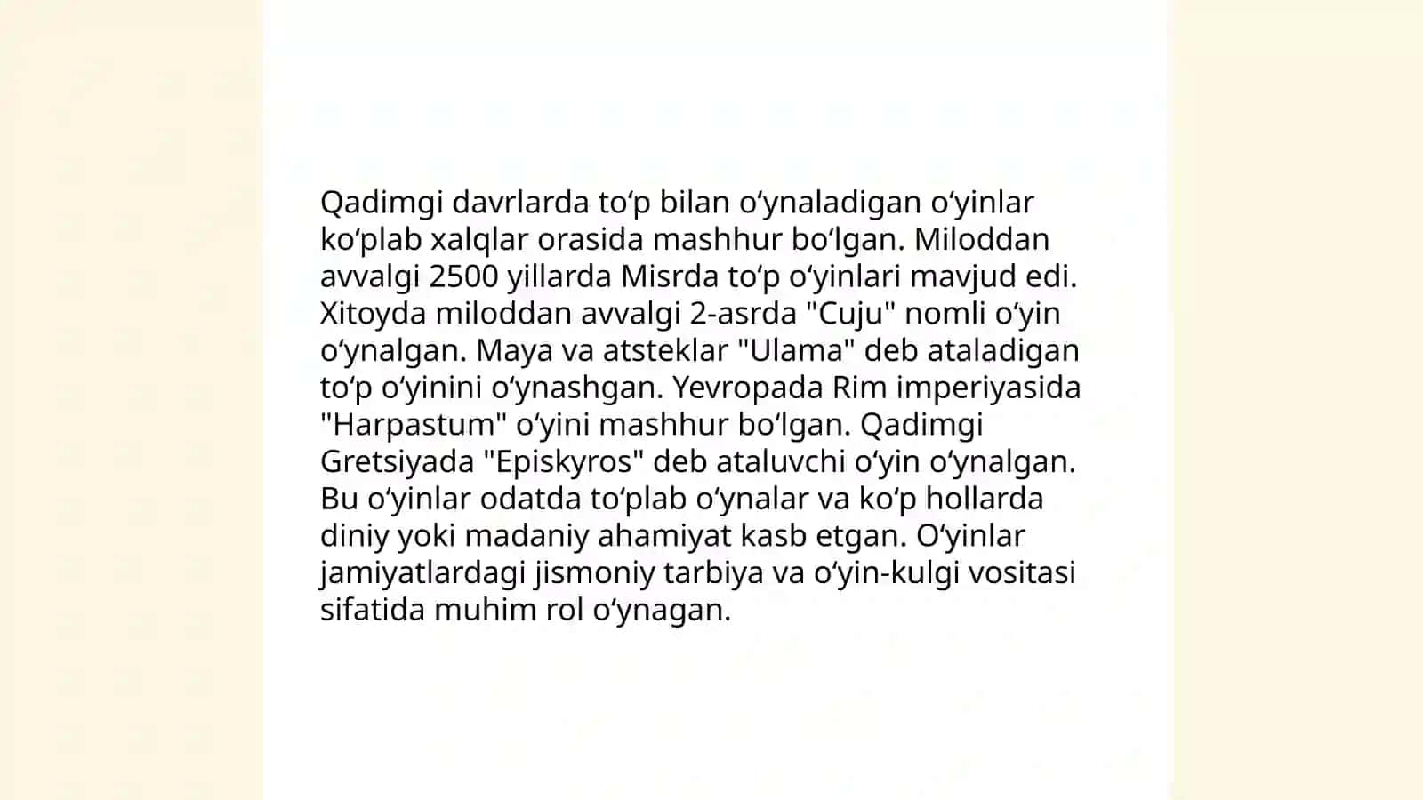 Gandbol O'yinining Kelib Chiqishi va Rivojlanish Tarixi 4