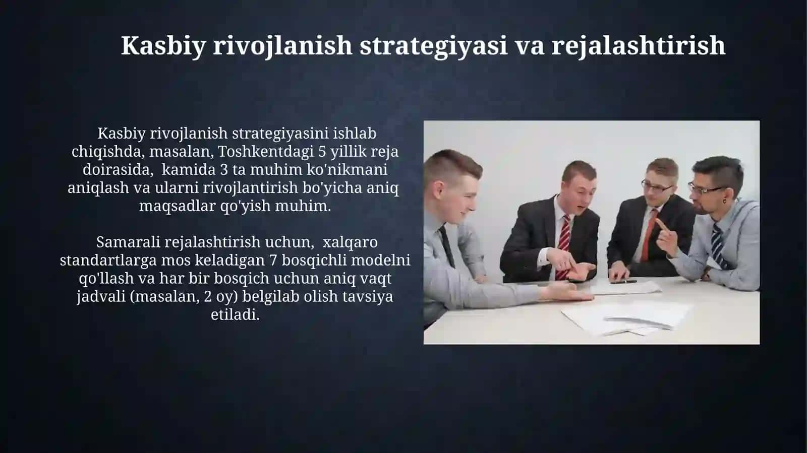 Kasbiy kompetensiya va unga nisbatan yondashuvlar 4