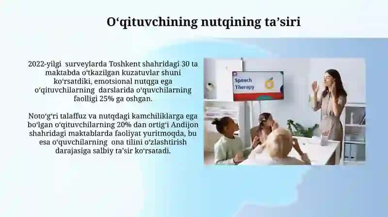 Boshlang'ich sinf o'qituvchisining nutq madaniyatidagi kamchiliklari 4
