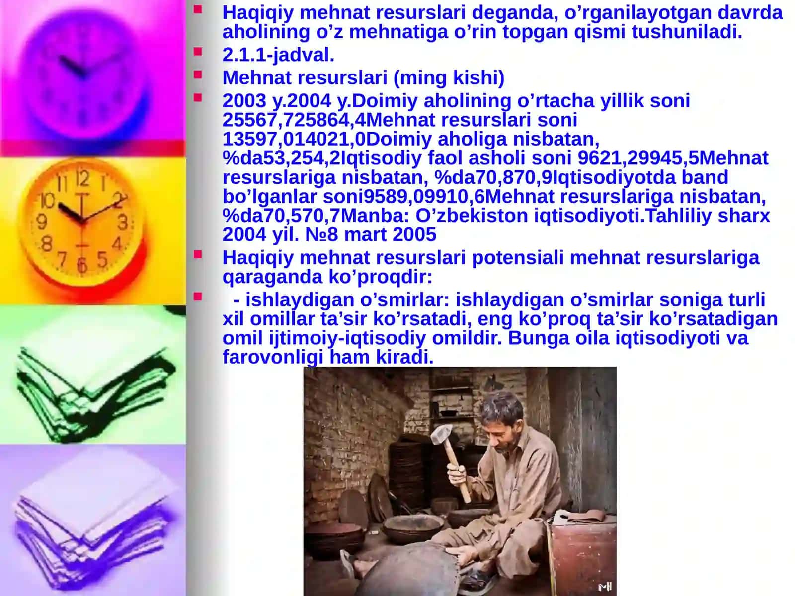 Mehnat bozori statistikasi 4