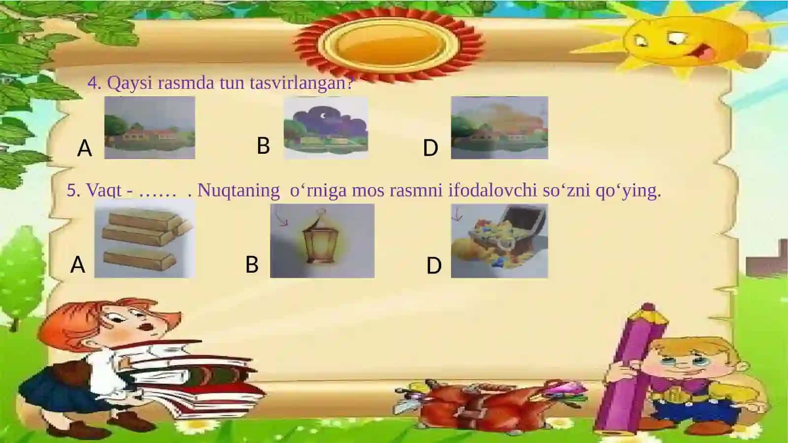 Bolalarning sevimli bayramlari. Taqvimbilanishlashni o‘rganing 4