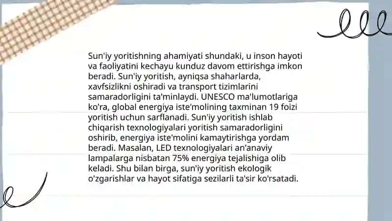 Sinif xonasining yoritishga qoyilgan gigiyenik va endokrin kasaliklar 4