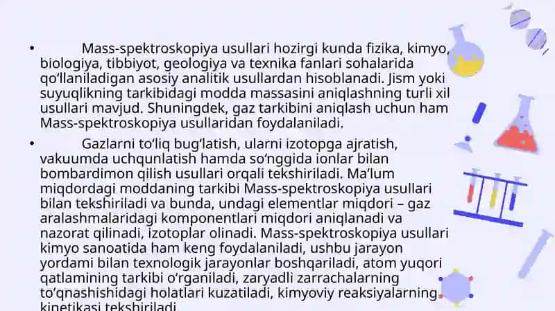 Mass spektroskopiya 4