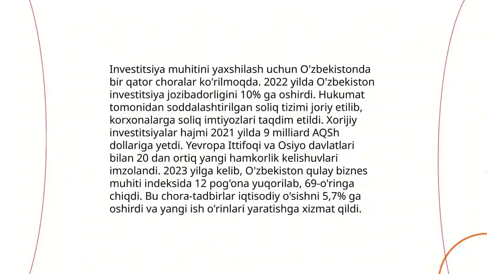 Xorijiy investitsiyalarni jalb qilishni rag‘batlantirish strategiyasi 4