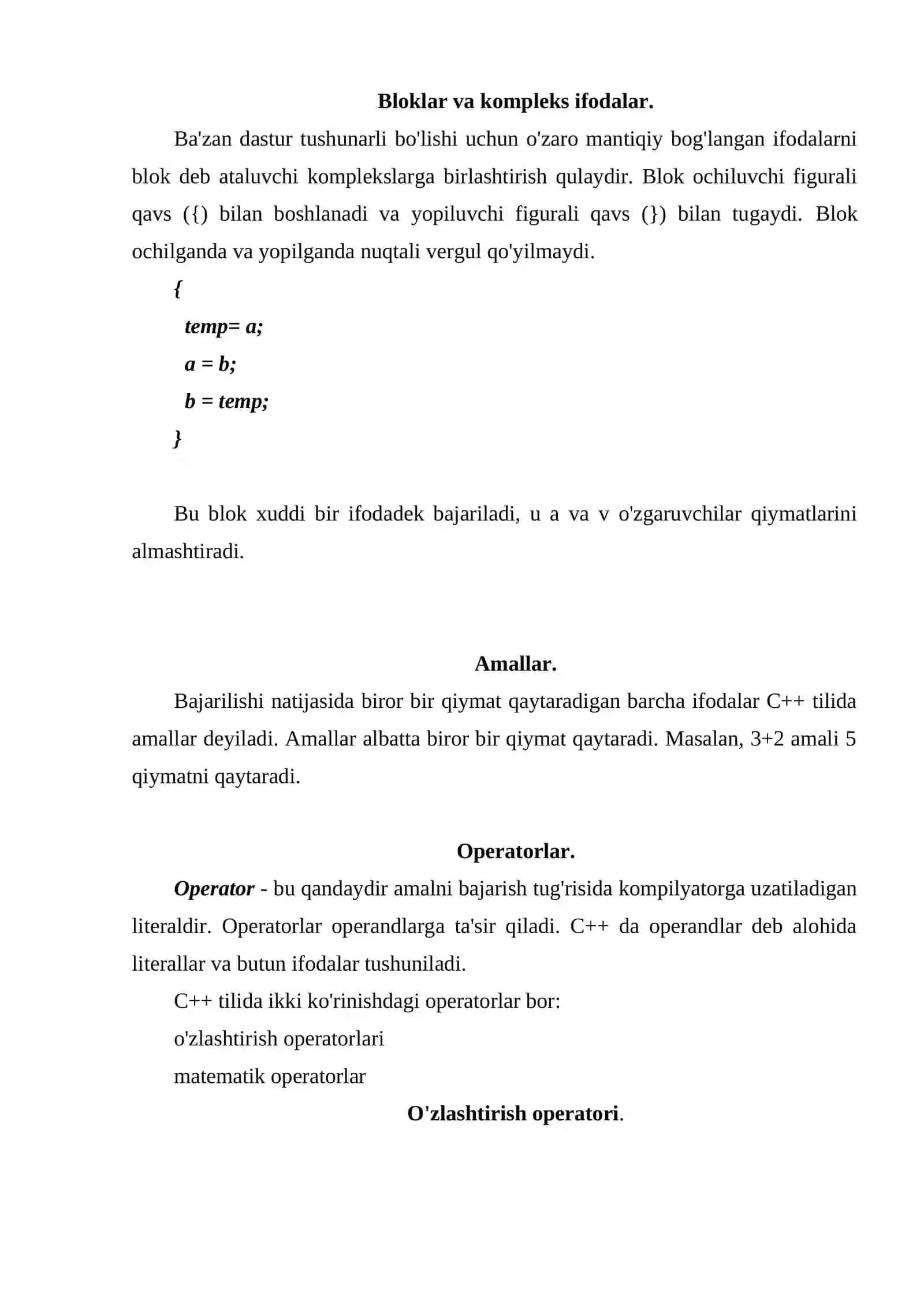 C++ dasturlash tilida matematik masalalarni yechish 4
