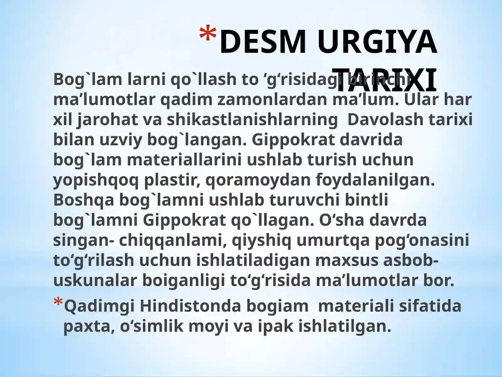 Termiz iqtisodiyot va servis Universiteti Tibbiy klinik fanlar kafedrasi 4