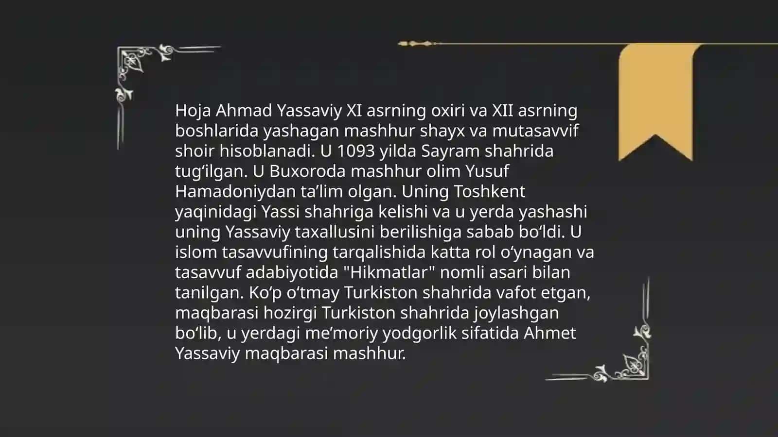 Yassaviylik va uning nazariy asoslari 4
