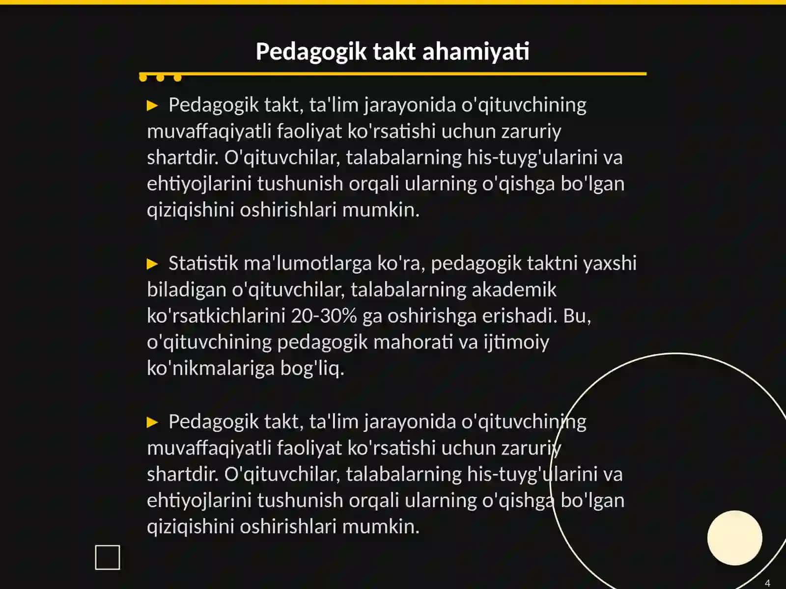PEDAGOGIK TAKT VA PEDAGOGIK ETIKA 4