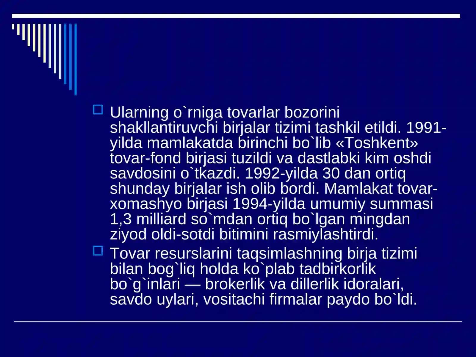 Bozor infrastrukturasi 4