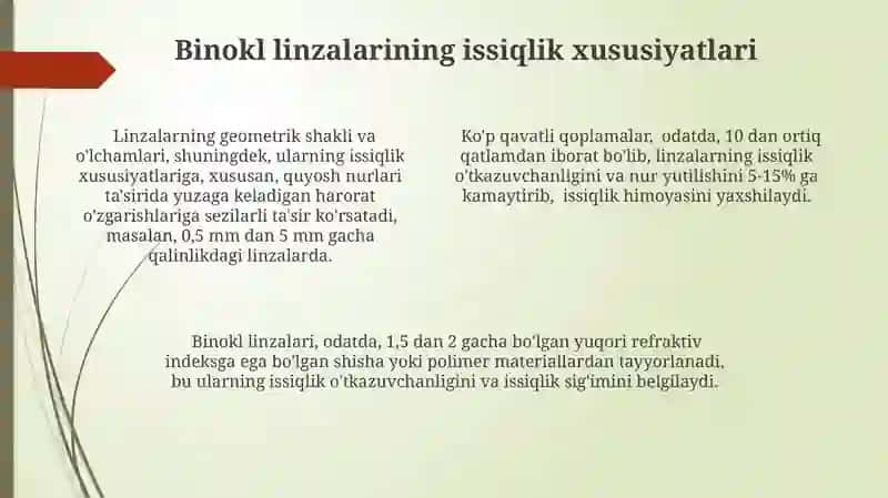 Issiqlikdan himoya qilishning nazariy asoslari 4