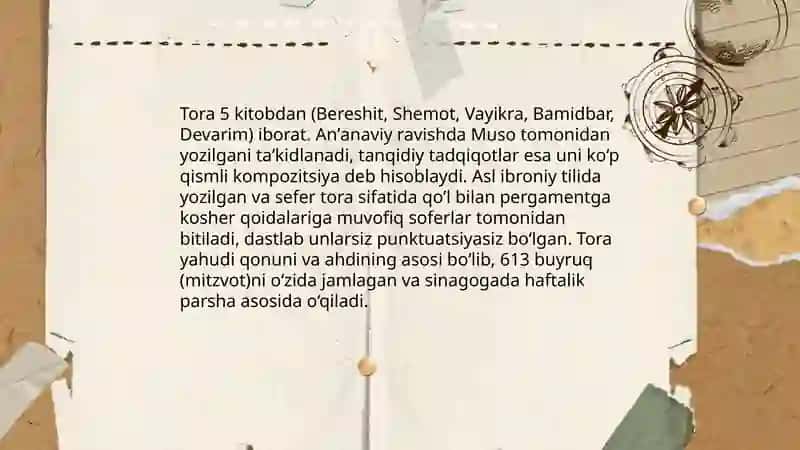 Yaxudiylik ta'limoti va muqaddas kitobi 4