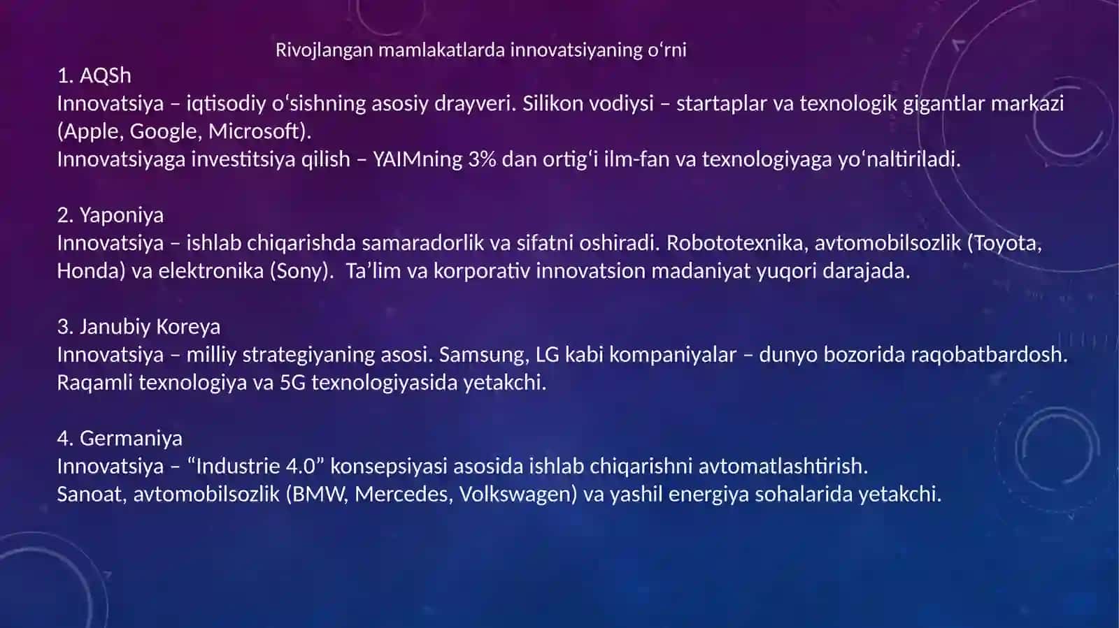 INNOVATSION IQTISODIYOT 4