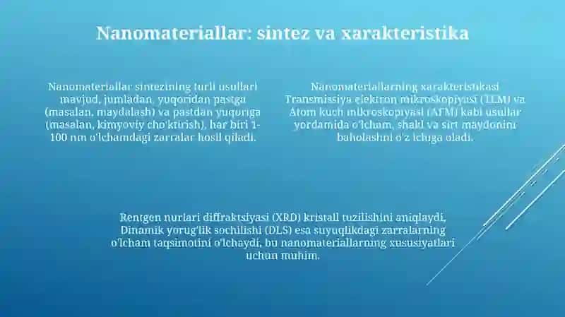 Mikrobiologiya modulida nanotexnologiyaning qo‘llanishi 4
