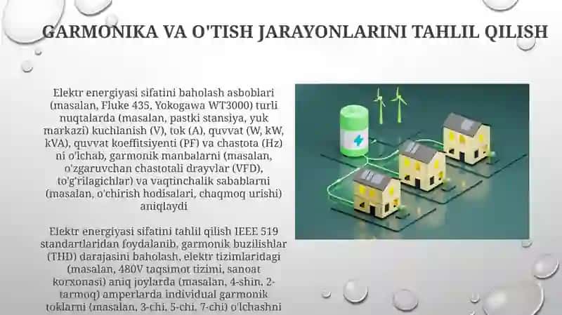 Elektr energiyasini sifatini qanday baholash mumkin 4