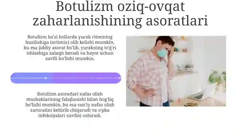 Botulizm ovqat toksikoin funksiyalari 4