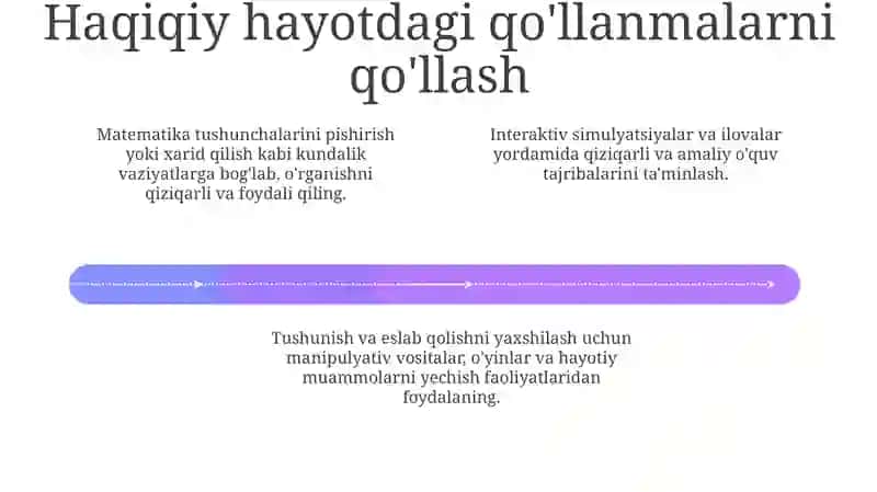 Boshlang’ich sinflarda matematika fanining o’qitilishi 4