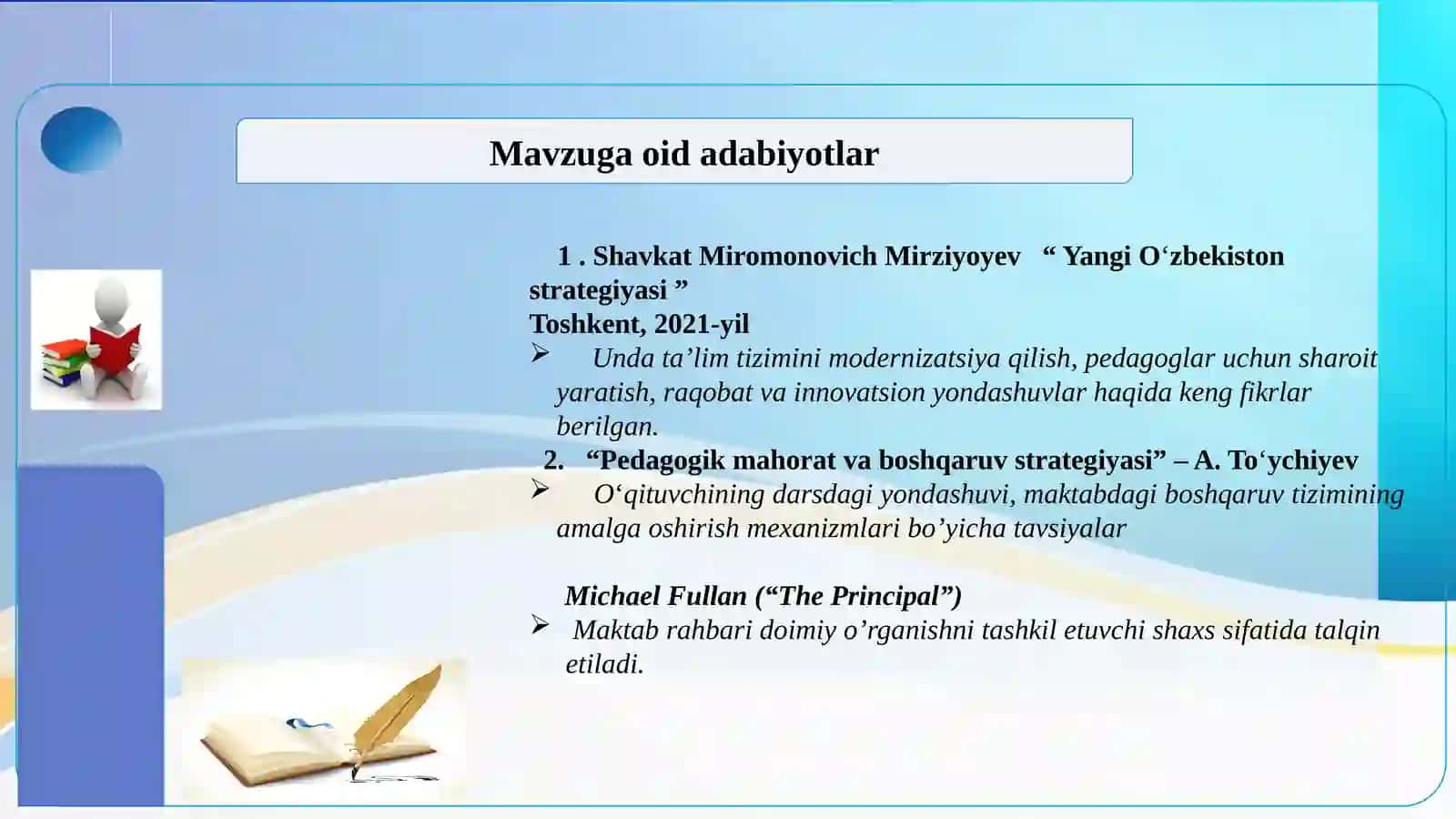 Maktab  direktori o‘z-o‘zini rivojlantirish  jarayonini  boshqarish 4