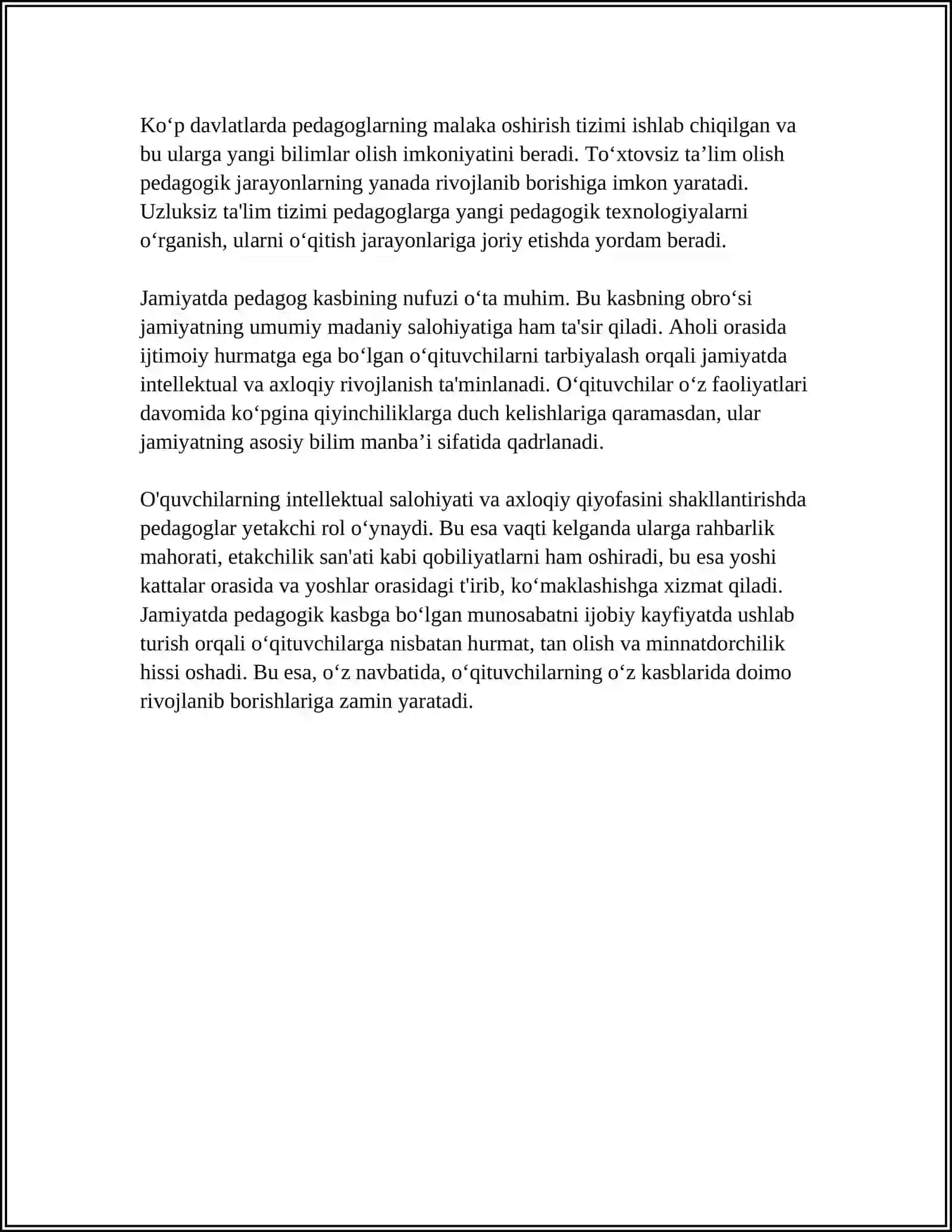 PEDAGOG KASBINING NUFUZI 4
