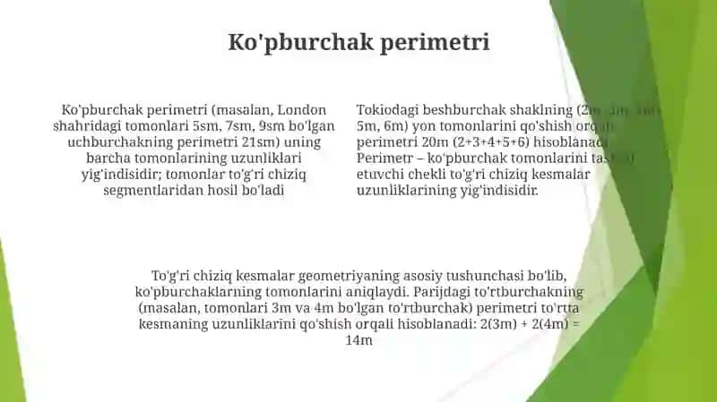 To'g'ri chiziq va kesmalar 4
