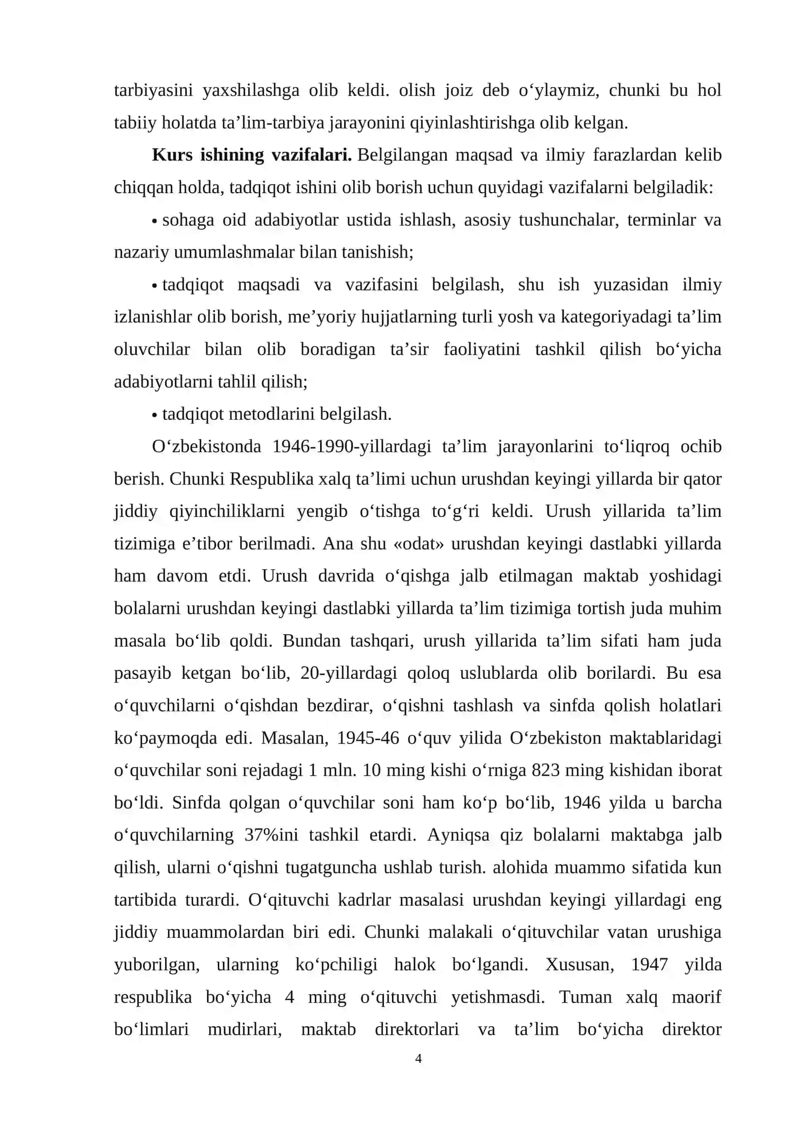 1946-1990 YILLARDA O‘ZBEKISTONDA TA’LIM VA PEDAGOGIK FIKRLAR 4