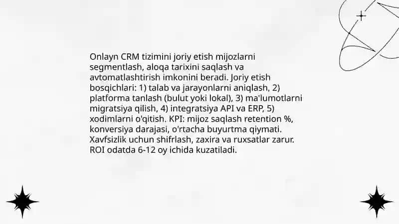 Internet tarmog‘ida biznes jarayonlarini raqamlashtirish strategiyasi 4