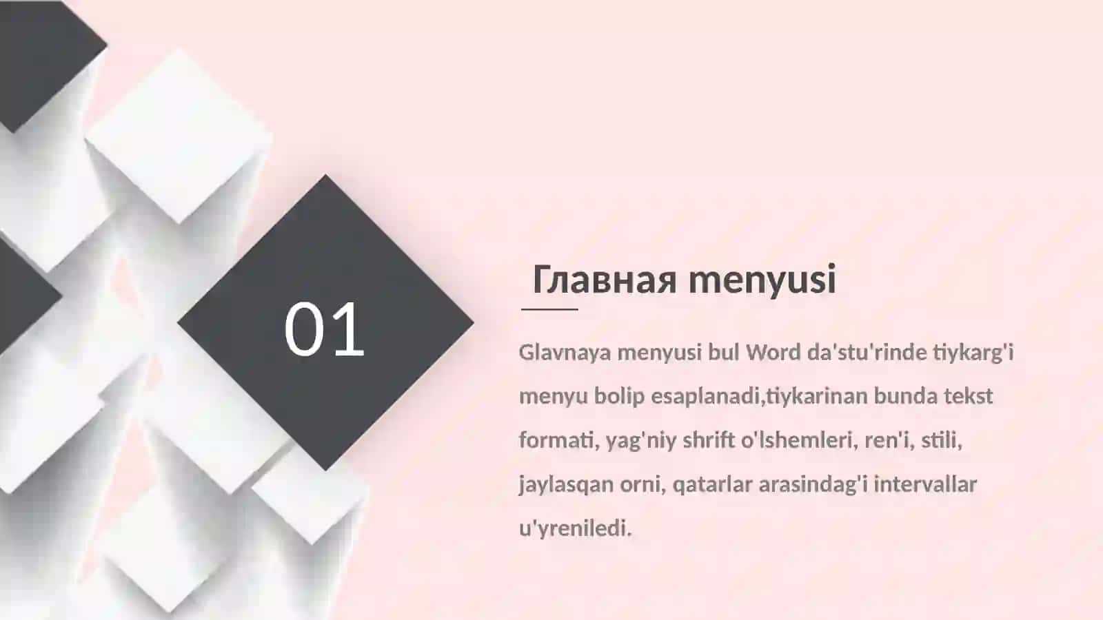 Microsoft Word - Windows ortalıǵında islew ushın mólsherlengen Microsoft Office quramına kiretuǵın programmalardan biri bolıp, onı tekst redaktorı dep ataydı 4