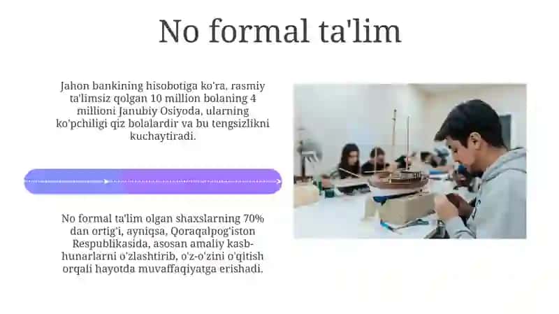 Ta'lim turlari va shakllarining tasnifi 4