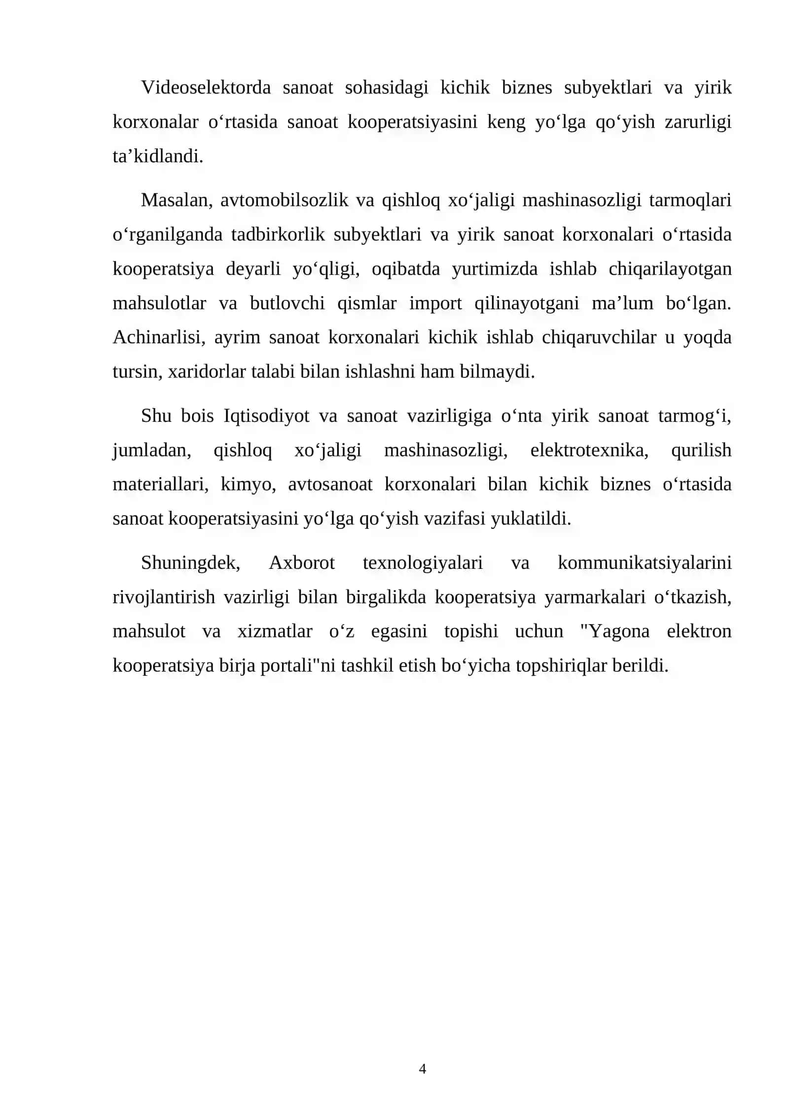 Kichik biznes va xususiy tadbirkorlik iqtisodiyotni rivojlantirish 4