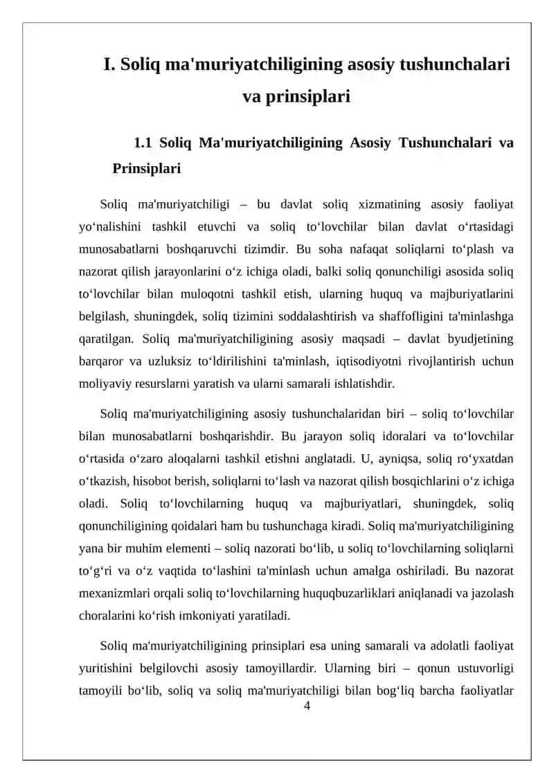 Soliq Ma'muriyatchiligi 4