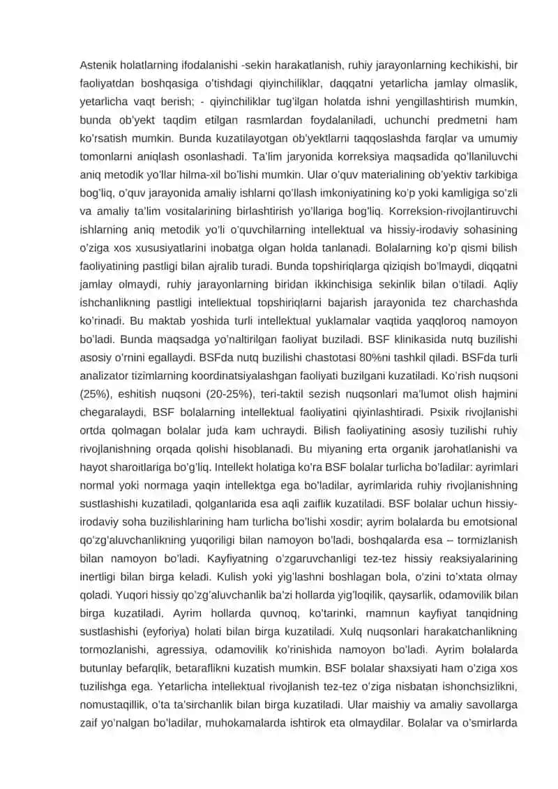 Bolalar serebral falajida kuzatiladigan nutq nuqsonlarini bartaraf etish 4